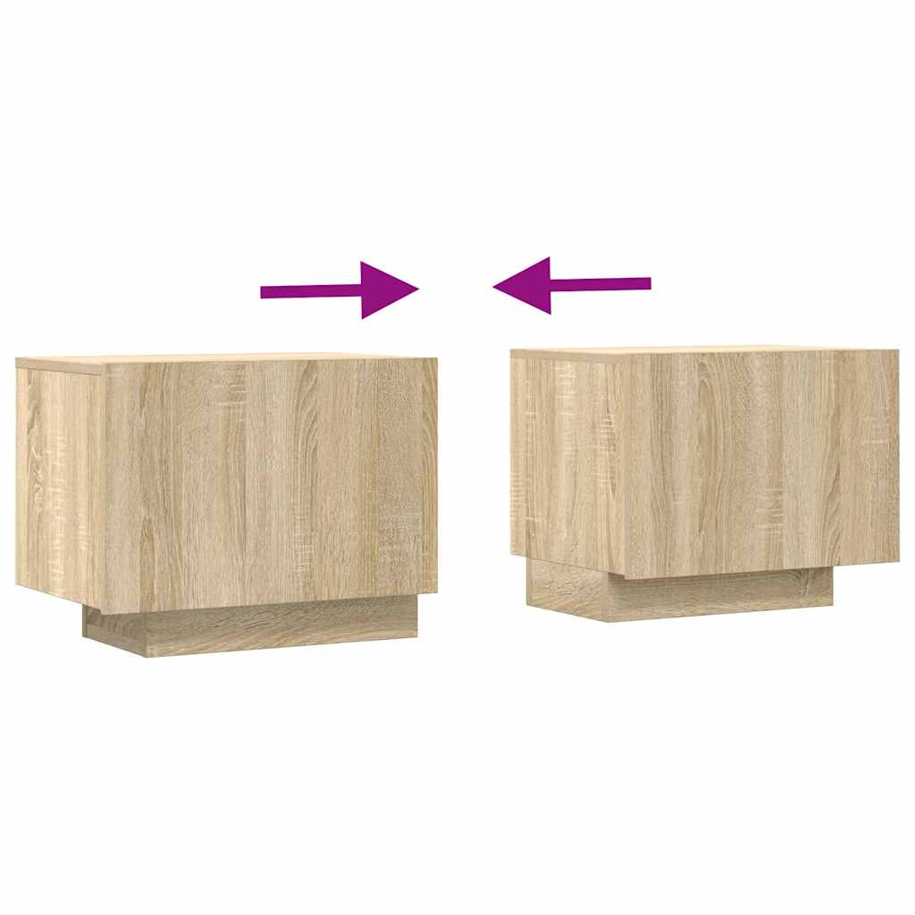 vidaXL Έπιπλο Τηλεόρασης Sonoma Δρυς 100x35x40 εκ. Επεξ. Ξύλο