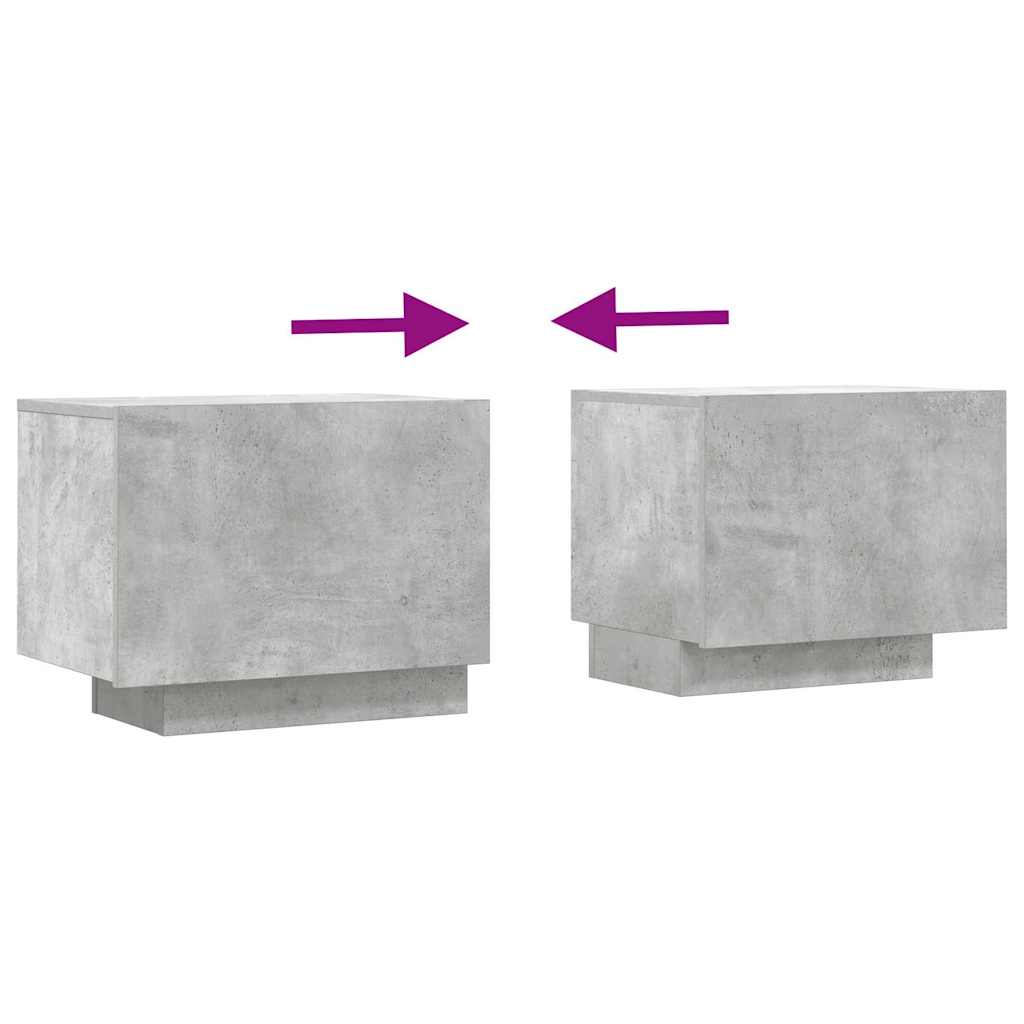 vidaXL Έπιπλο Τηλεόρασης Γκρι Σκυρ. 100x35x40 εκ. Επεξ. Ξύλο