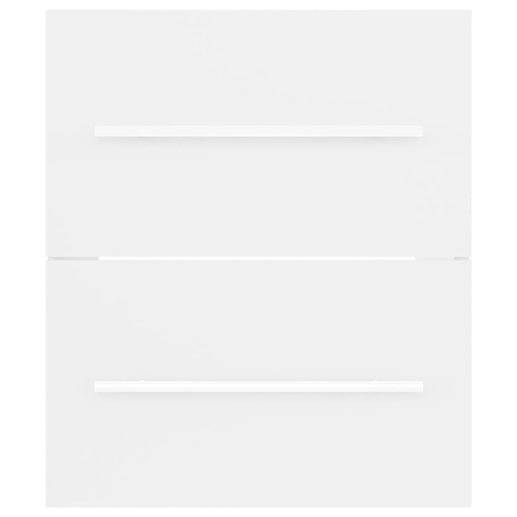 vidaXL Ντουλάπι Νιπτήρα Λευκό 41 x 38,5 x 48 εκ. από Επεξ. Ξύλο