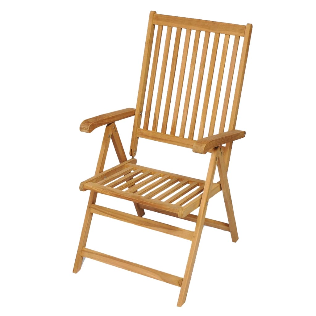 vidaXL Σετ Τραπεζαρίας Κήπου 9 Τεμαχίων από Μασίφ Ξύλο Teak