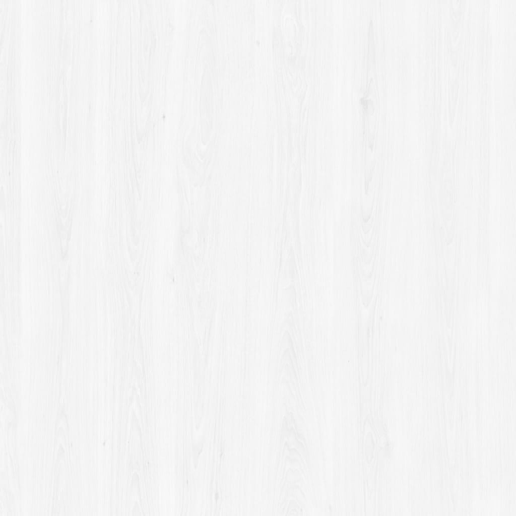 vidaXL Μεμβράνες Αυτοκόλ. για Έπιπλα 2 τεμ Λευκό Ξύλο 500x90 εκ. PVC