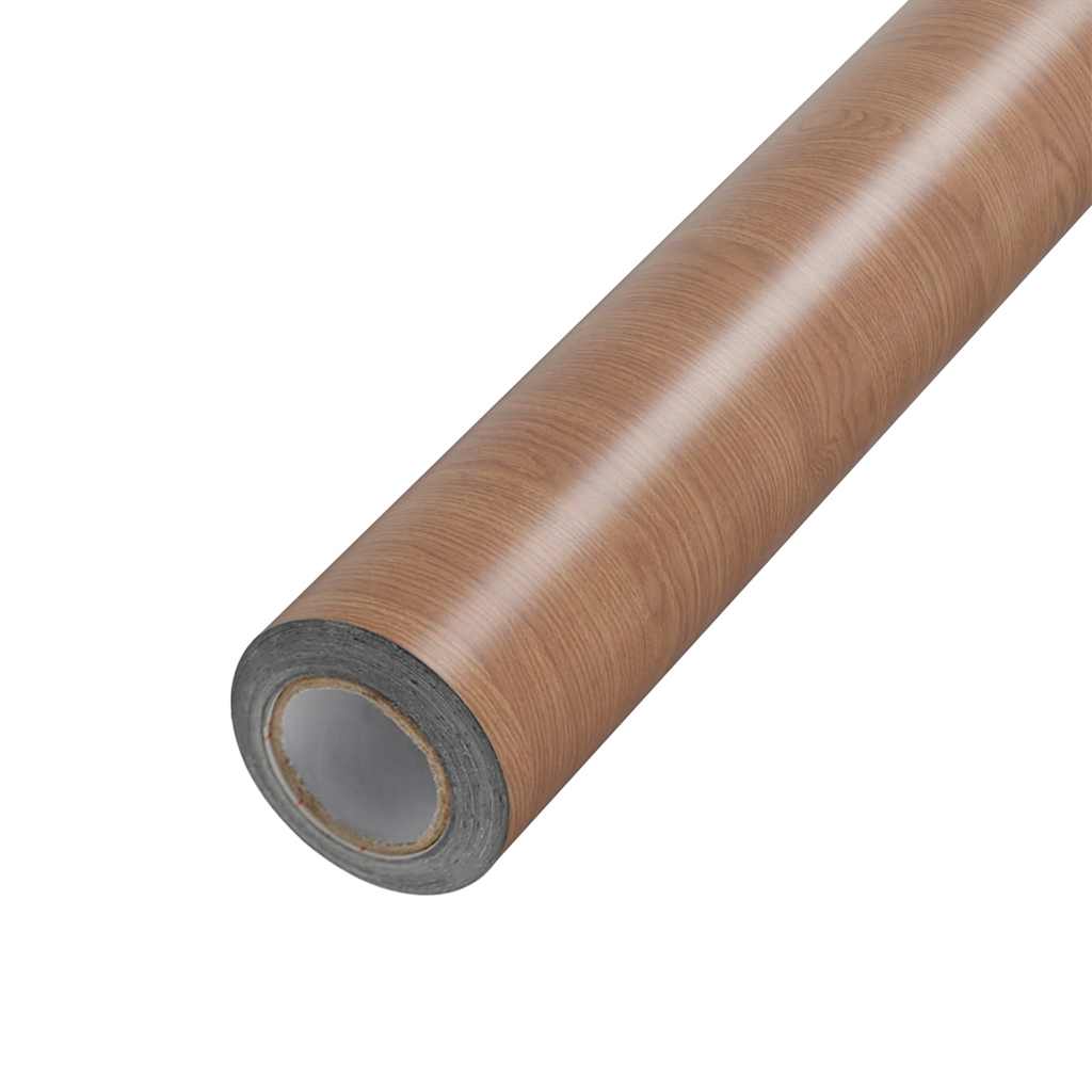 vidaXL Μεμβράνες Αυτοκόλ. για Έπιπλα 2 τεμ Ανοιχτή Δρυς 500x90 εκ. PVC