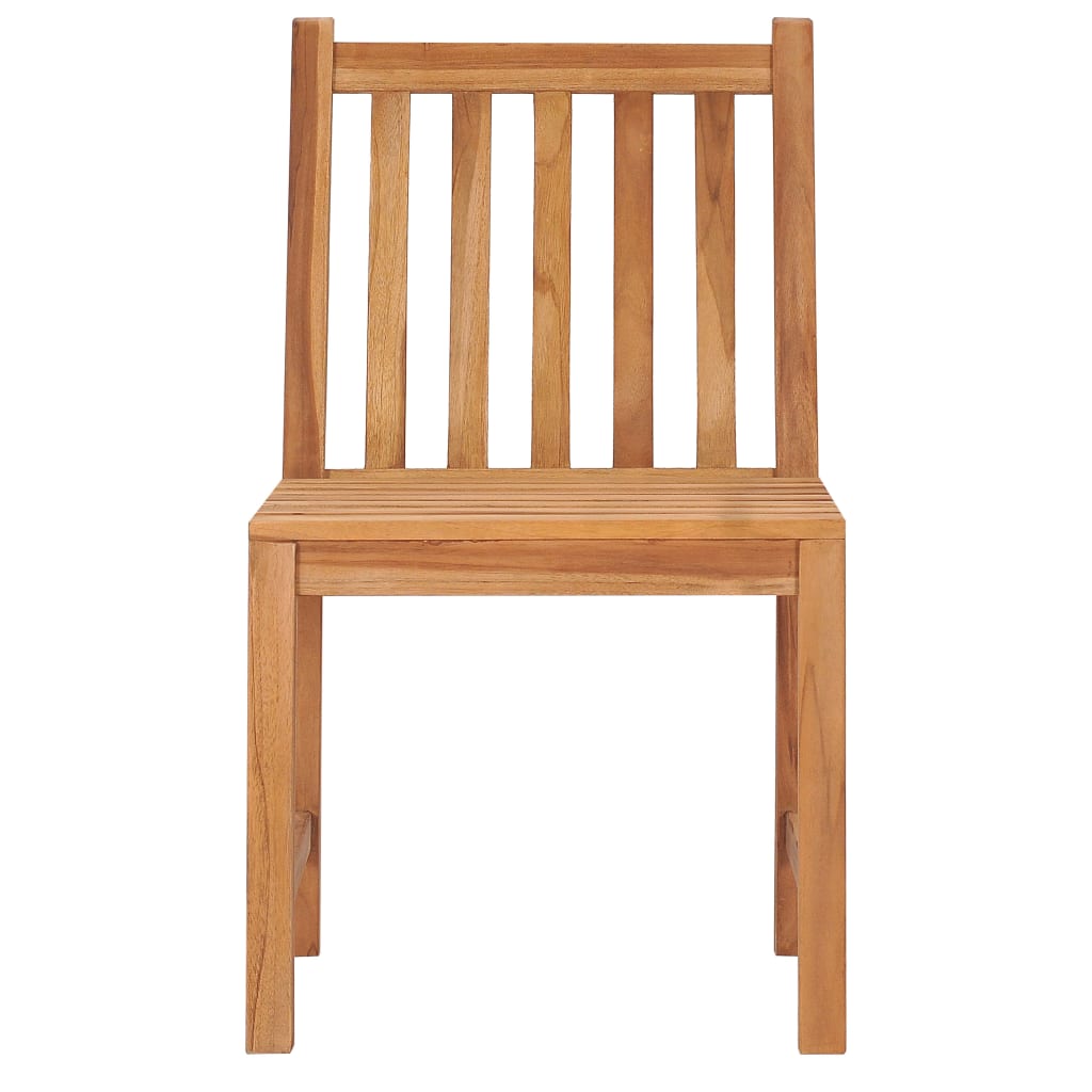 vidaXL Σετ Τραπεζαρίας Κήπου 5 τεμαχίων από Μασίφ Ξύλο Teak 160x80 εκ.