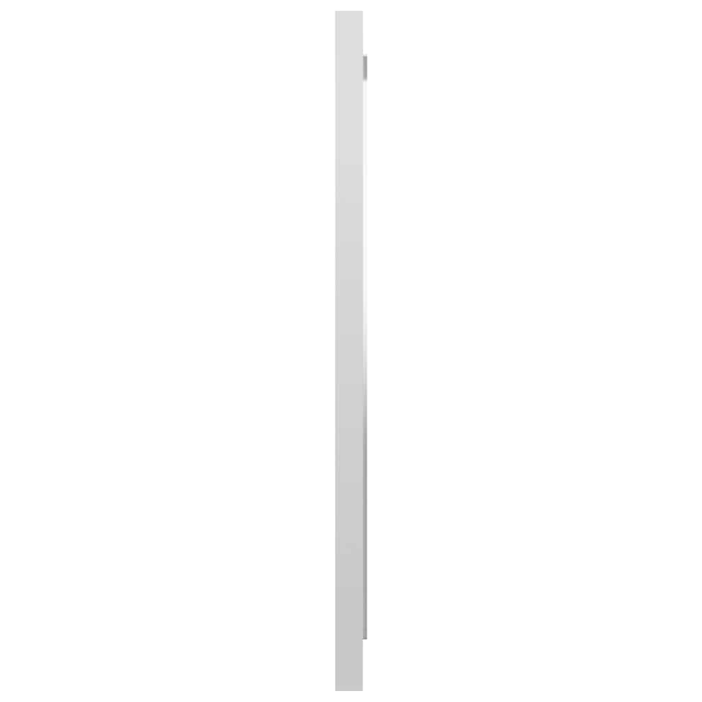 vidaXL Σετ Επίπλων Μπάνιου 2 Τεμαχίων Γυαλιστερό Λευκό από Μοριοσανίδα