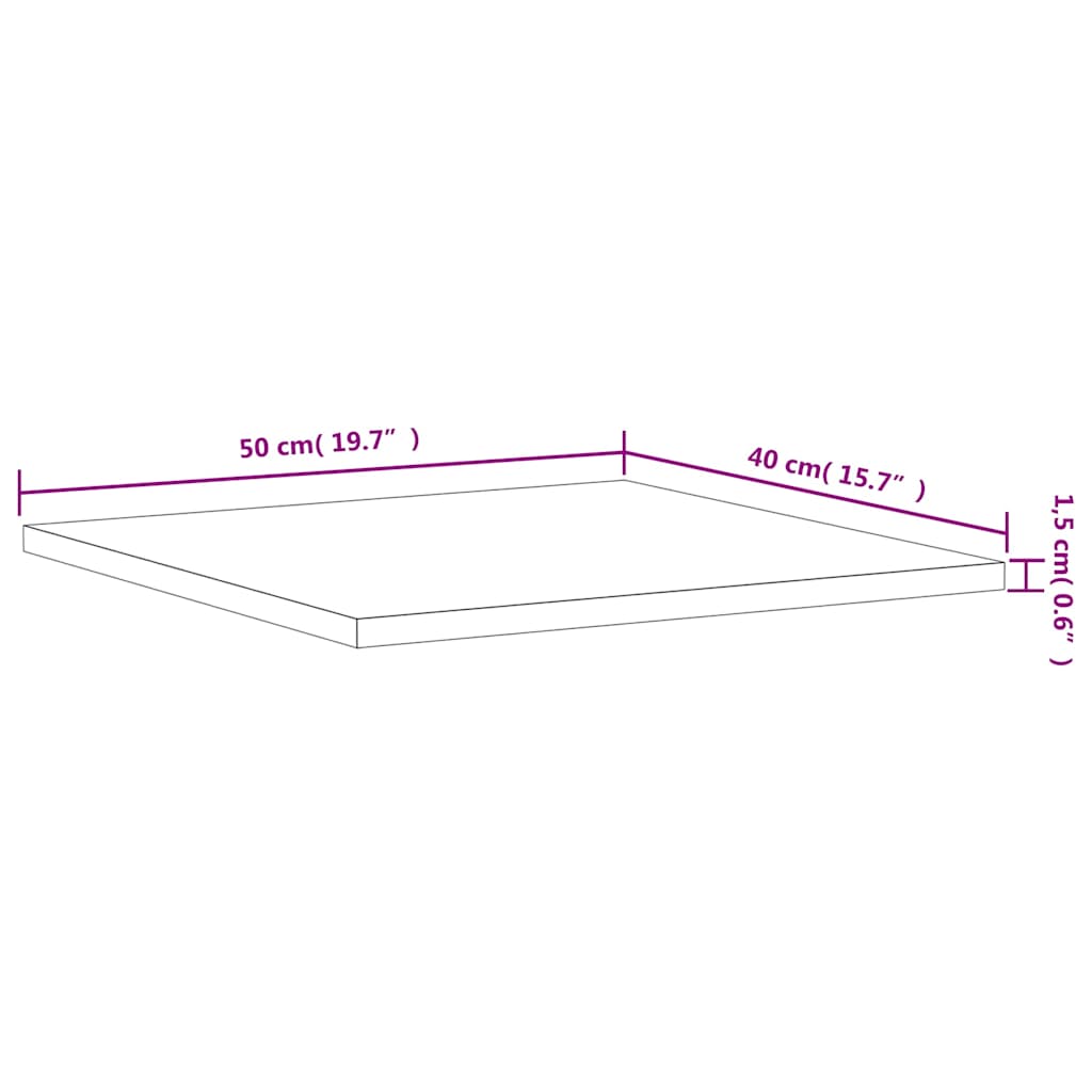 vidaXL Ράφια Βιβλιοθήκης 4 τεμ. Γκρι 40x50x1,5 εκ. από Μοριοσανίδα