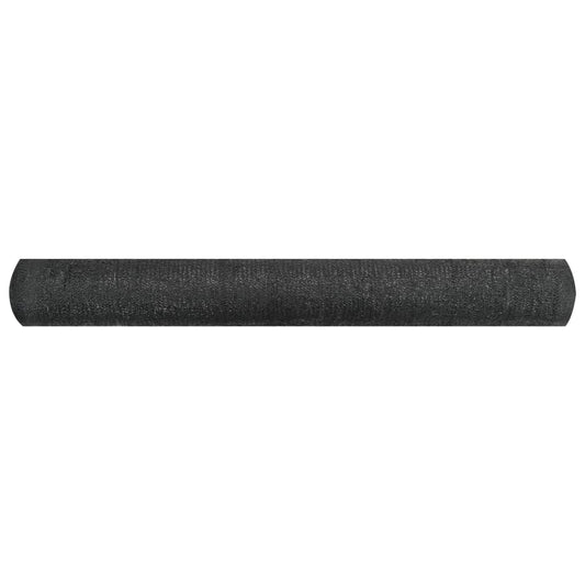 vidaXL Δίχτυ Σκίασης Μαύρο 1,5 x 50 μ. από HDPE 195 γρ./μ²