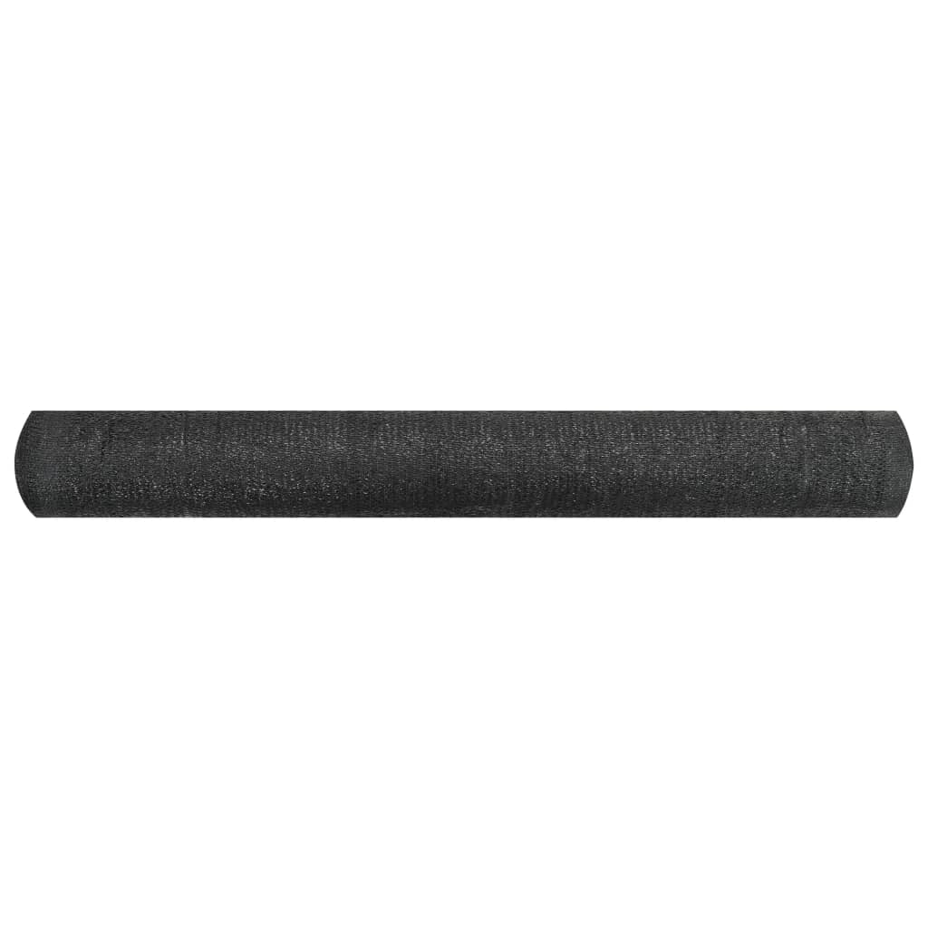 vidaXL Δίχτυ Σκίασης Μαύρο 3,6  x 25 μ. από HDPE 195 γρ./μ²