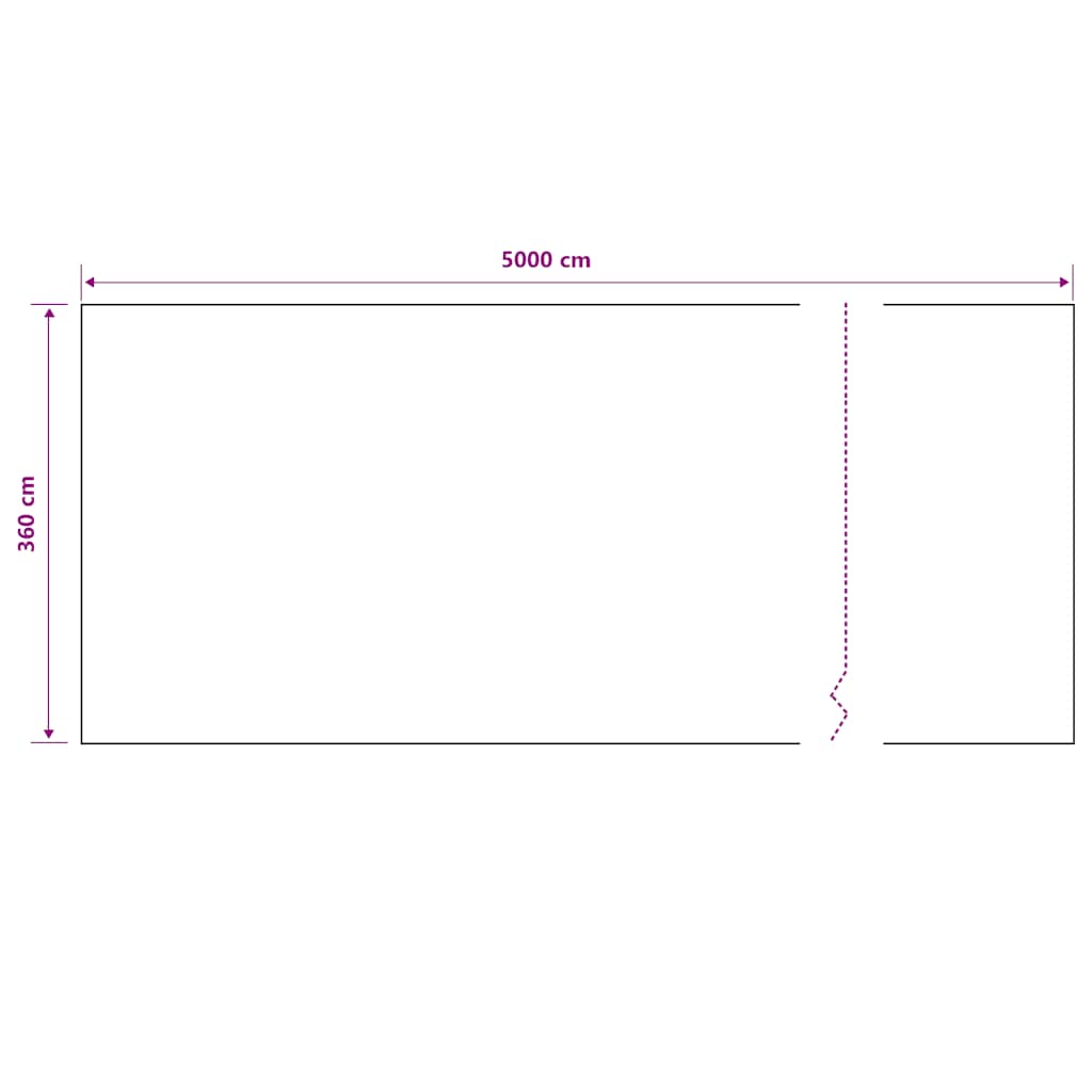 vidaXL Δίχτυ Σκίασης Πράσινο 3,6 x 50 μ. από HDPE 75 γρ./μ²