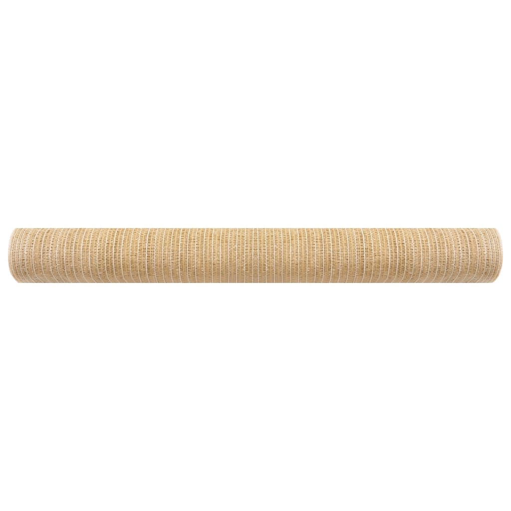 vidaXL Δίχτυ Σκίασης Μπεζ 1,5 x 25 μ. από HDPE 195 γρ./μ²