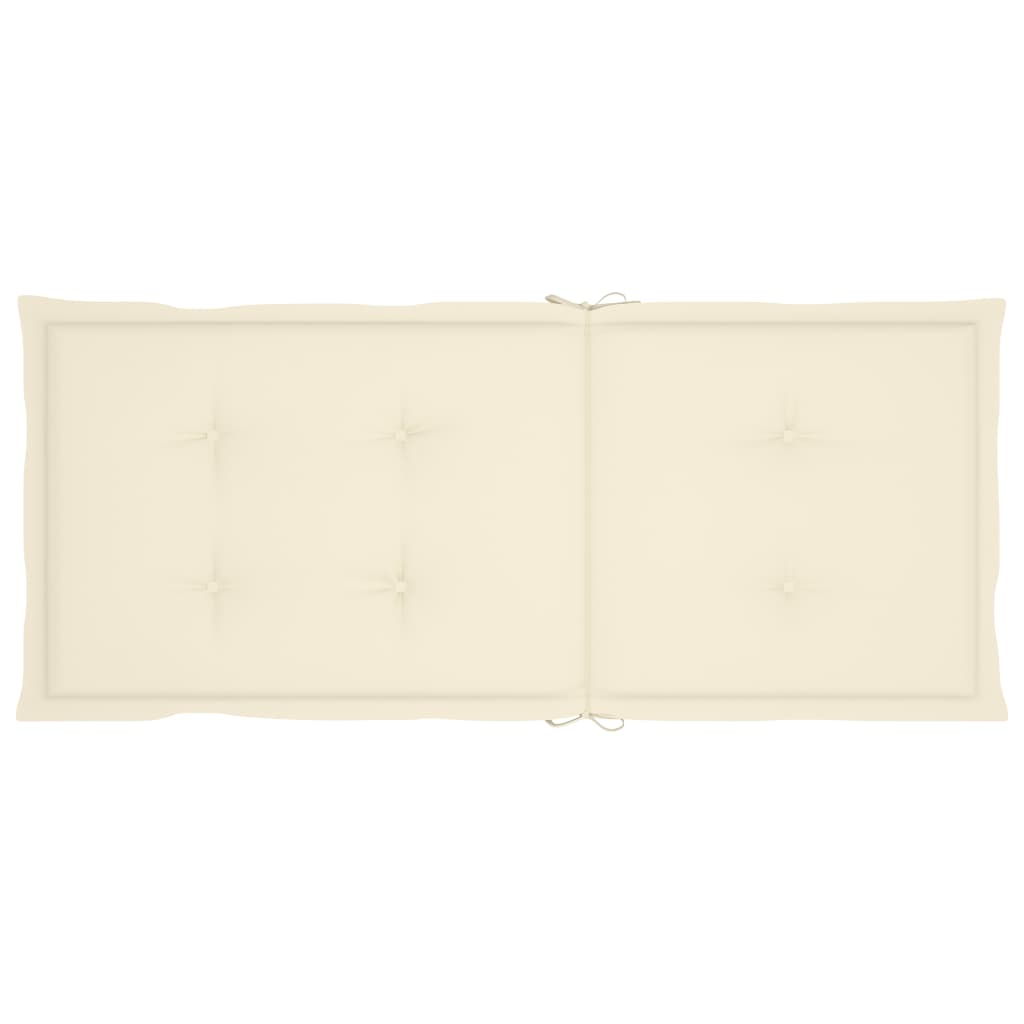 vidaXL Πολυθρόνα Kουνιστή από Μπαμπού με Μαξιλάρι