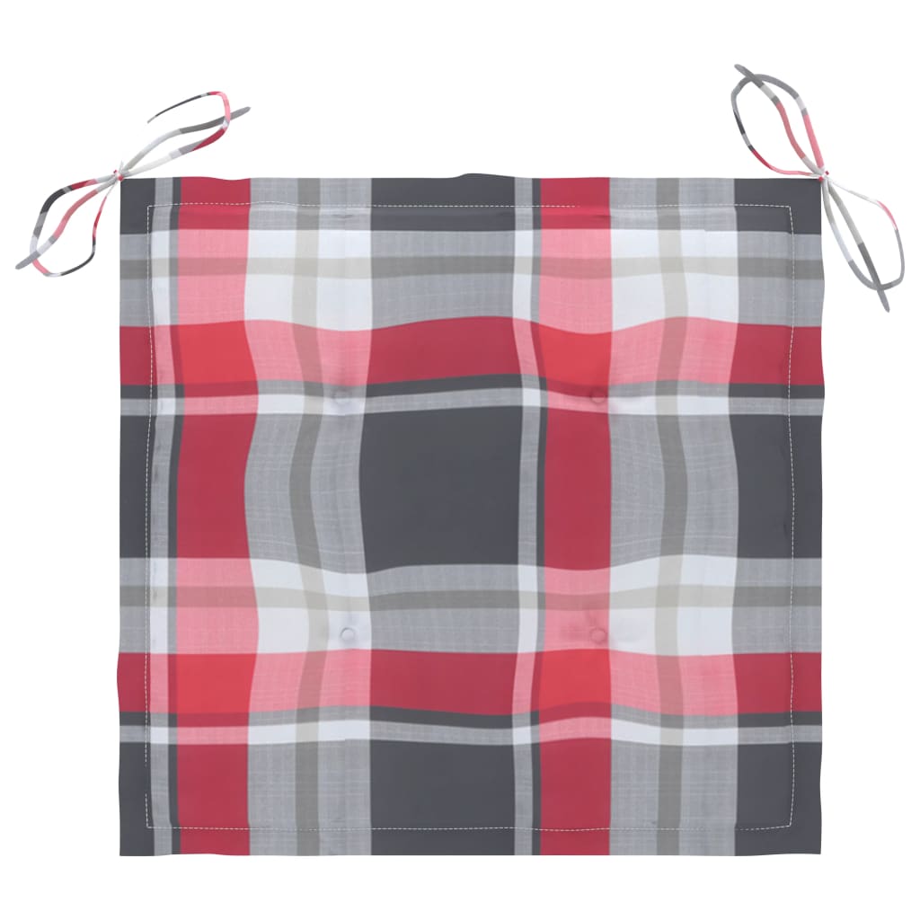 vidaXL Καρέκλες Τραπεζαρίας Εξ. Χώρου 3 τεμ. Ξύλο Ακακίας με Μαξιλάρια