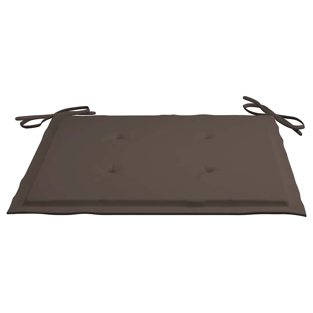 vidaXL Καρέκλες Κήπου Πτυσσόμενες 2 τεμ Μασίφ Ξύλο Ακακίας & Μαξιλάρια