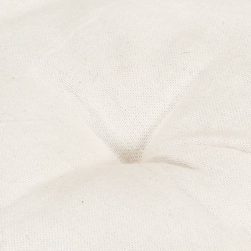 vidaXL Μαξιλάρι Καναπέ Παλέτας Μπεζ 120 x 40 x 7 εκ.