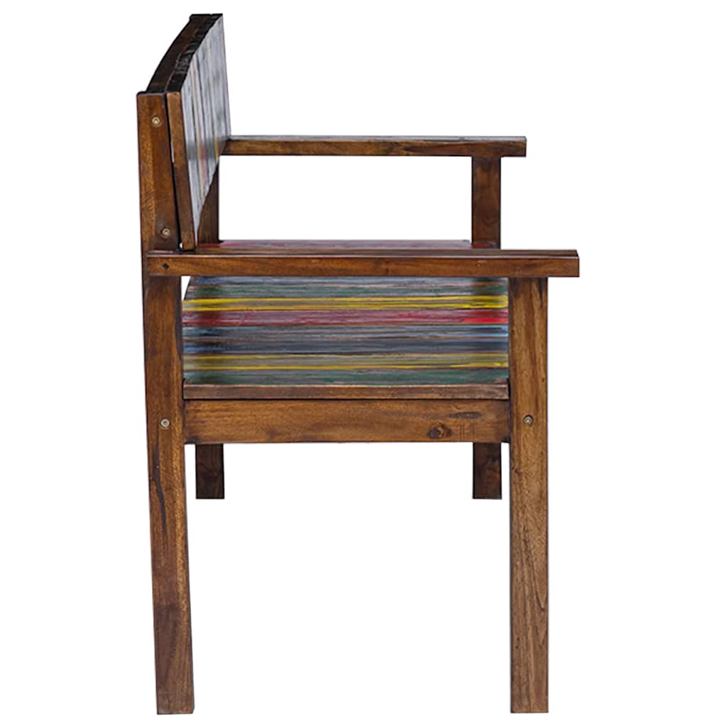 vidaXL Καρέκλες Τραπεζαρίας 4 Τεμαχίων από Μασίφ Ανακυκλωμένο Ξύλο