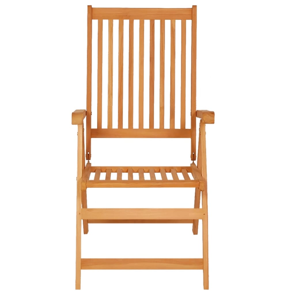 vidaXL Καρέκλες Κήπου 4 τεμ. από Μασίφ Ξύλο Teak με Taupe Μαξιλάρια