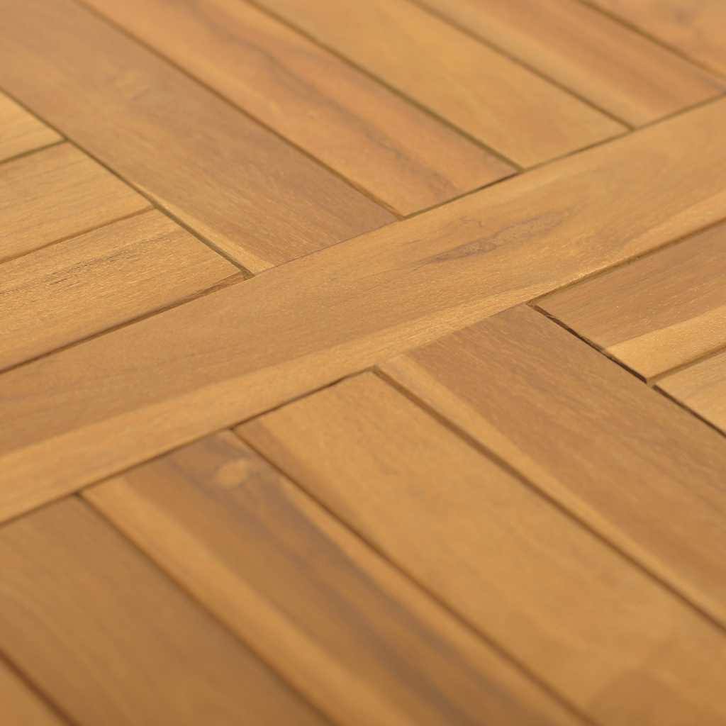 VidaXL Επιφάνεια Τραπεζιού Τετράγωνη 50 x 50 x 2,5 εκ. Μασίφ Ξύλο Teak