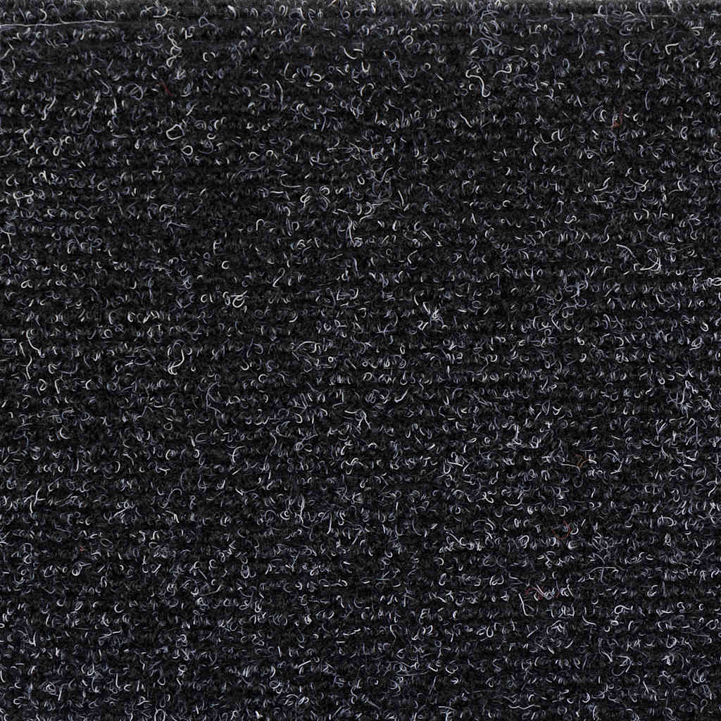 vidaXL Πατάκια Σκαλιών Αυτοκόλλητα 10 τεμ. Μαύρα Ημίκυκλα 56x17x3 εκ.