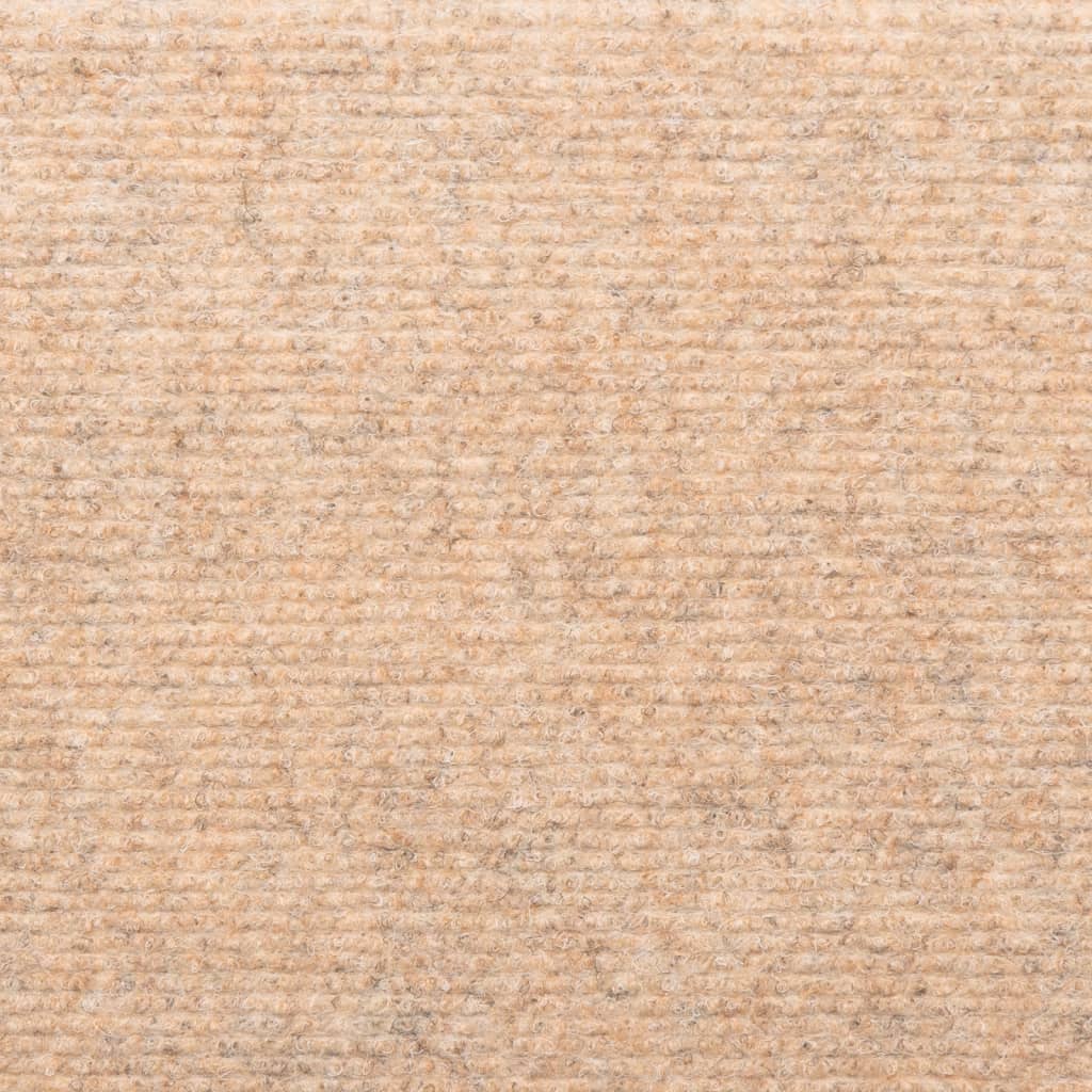 vidaXL Πατάκια Σκάλας 5 τεμ. Καφέ 65x21x4 εκ. Βελονιασμένα