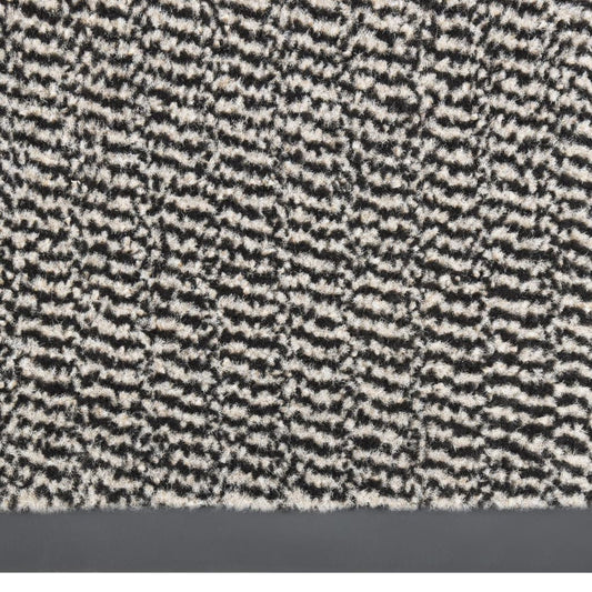 vidaXL Πατάκι Εισόδου Θυσανωτό Ανοιχτό Καφέ 80 x 120 εκ.