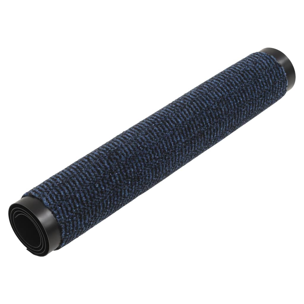 vidaXL Πατάκι Εισόδου Θυσανωτό Μπλε 60 x 180 εκ.