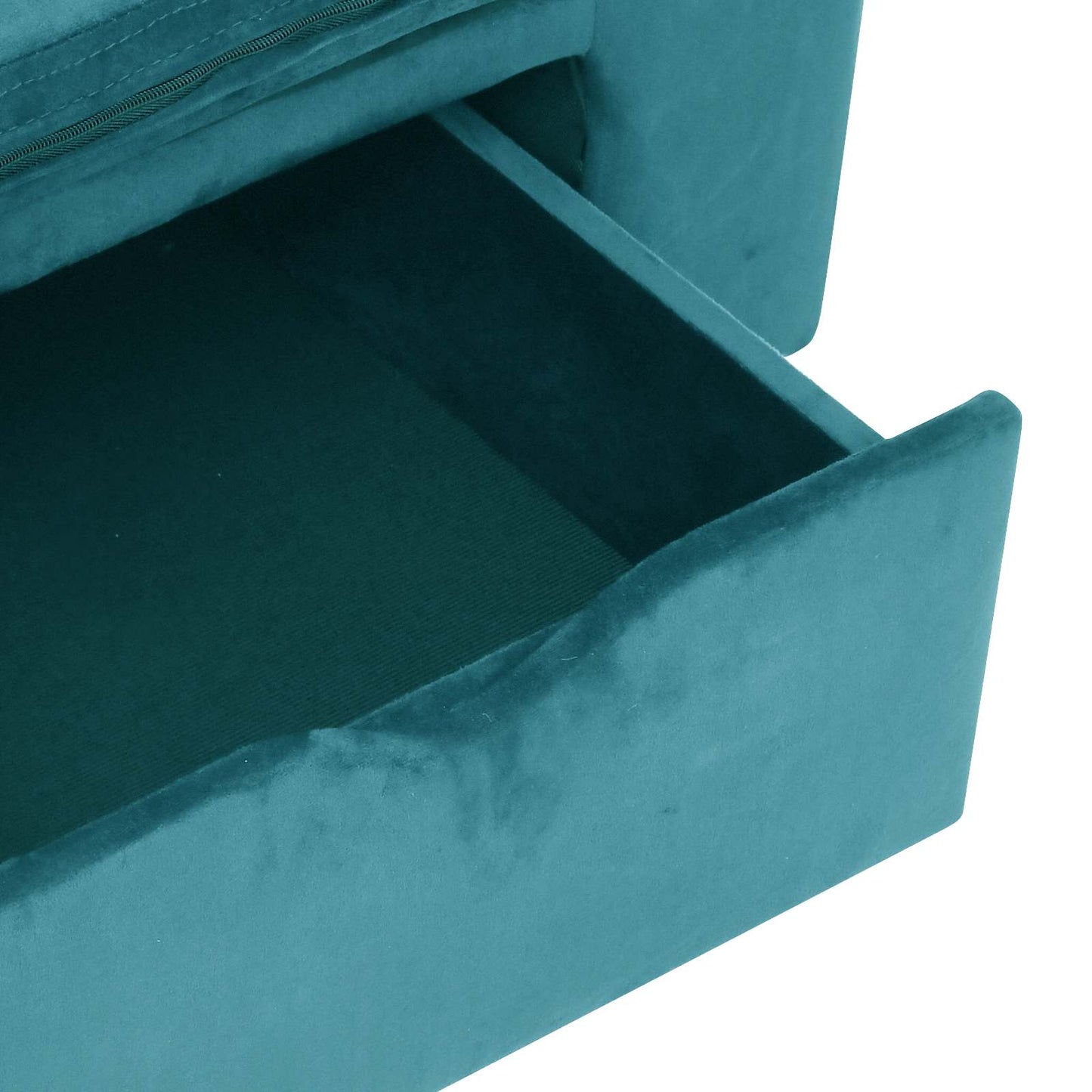 vidaXL Σοφάκι για Σκύλους Τιρκουάζ 75 x 50 x 38cm Βελουτέ