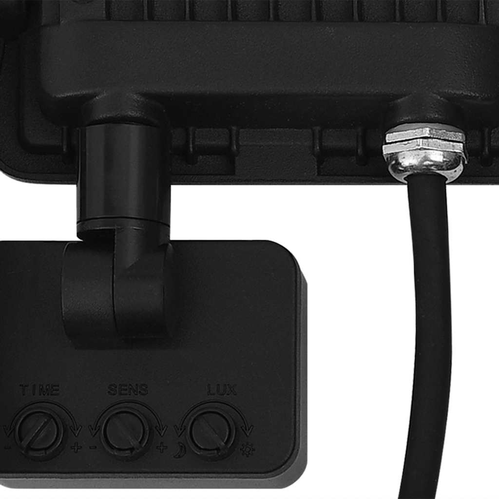 vidaXL Προβολέας LED με Αισθητήρα Θερμό Λευκό 20 W