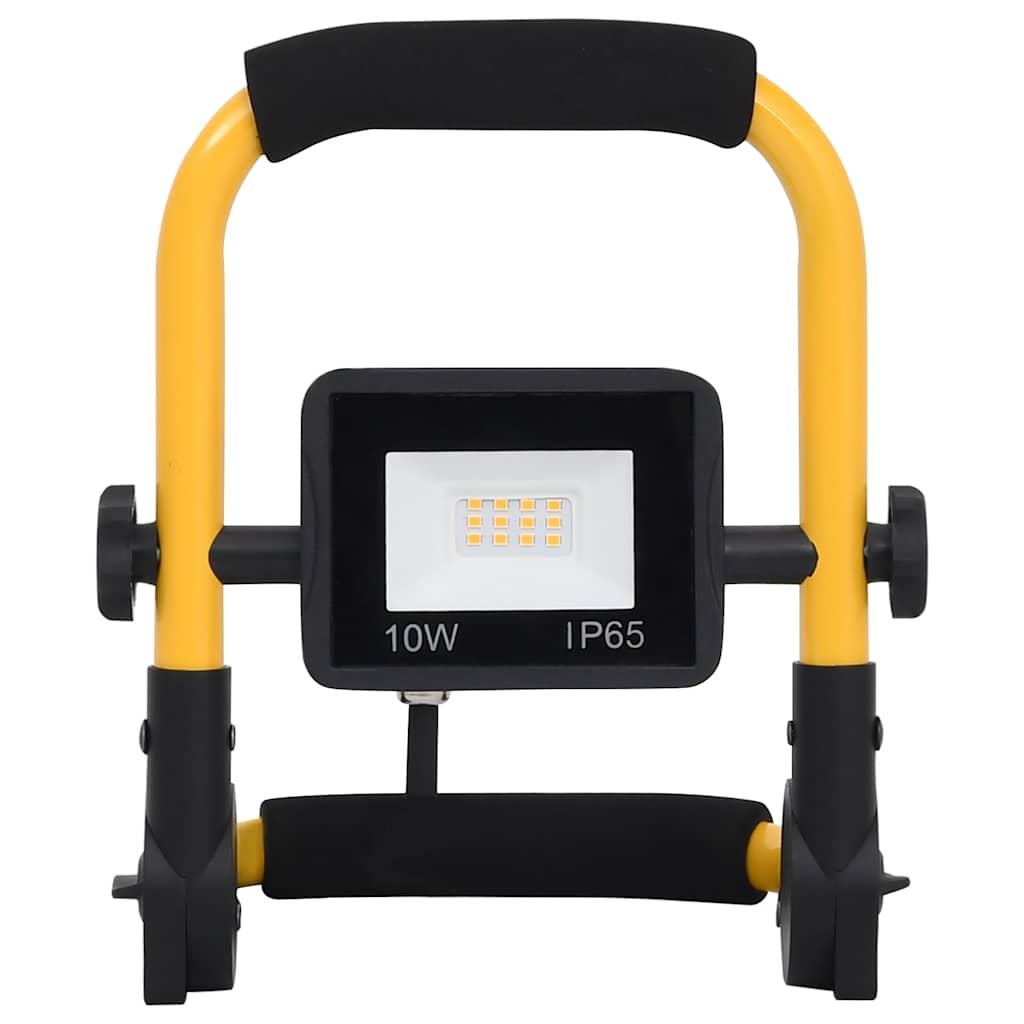 vidaXL Προβολέας LED με Λαβή 10 W