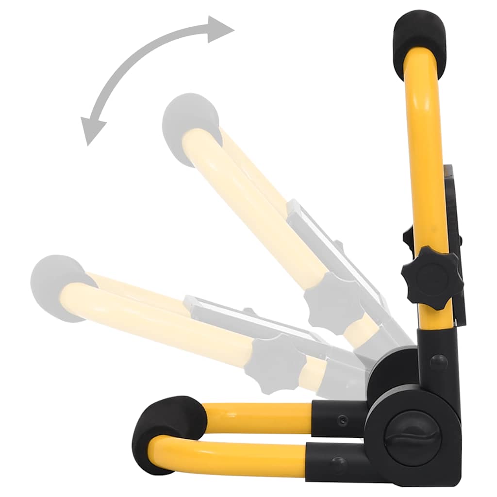 vidaXL Προβολέας LED με Λαβή Θερμό Λευκό 20 W