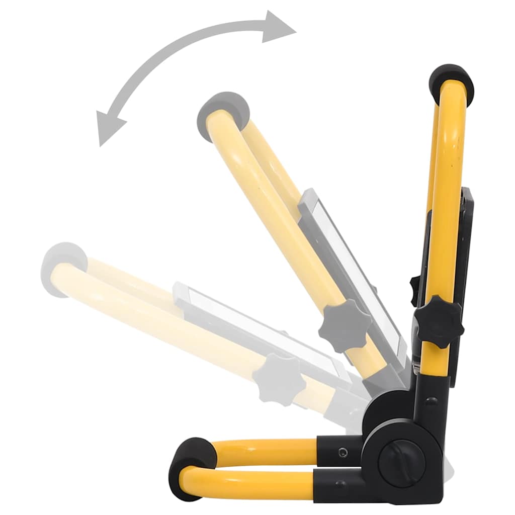 vidaXL Προβολέας LED με Λαβή Θερμό Λευκό 30 W