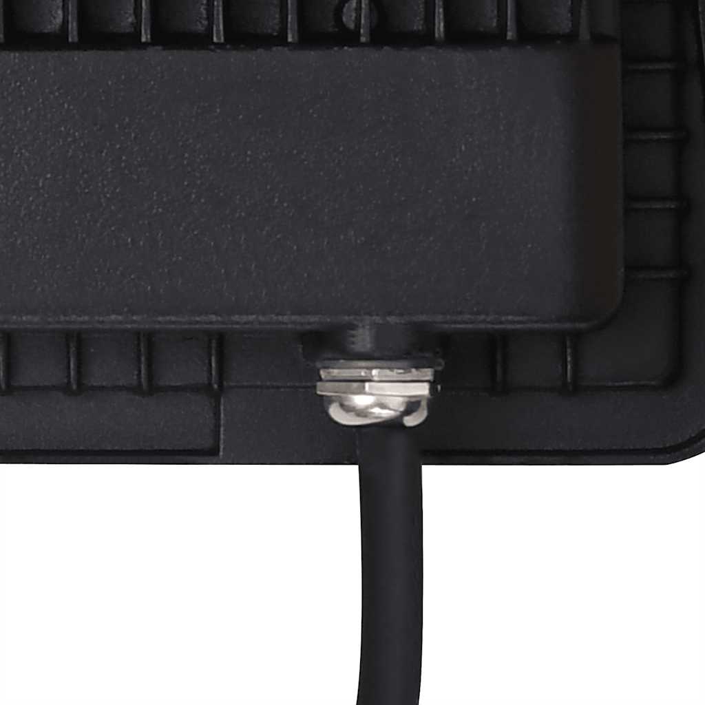 vidaXL Προβολέας LED με Λαβή Θερμό Λευκό 100 W