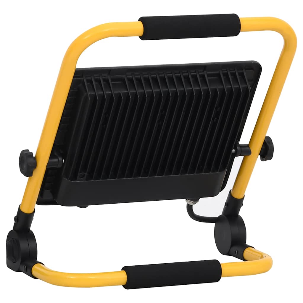 vidaXL Προβολέας LED με Λαβή Ψυχρό Λευκό 100 W