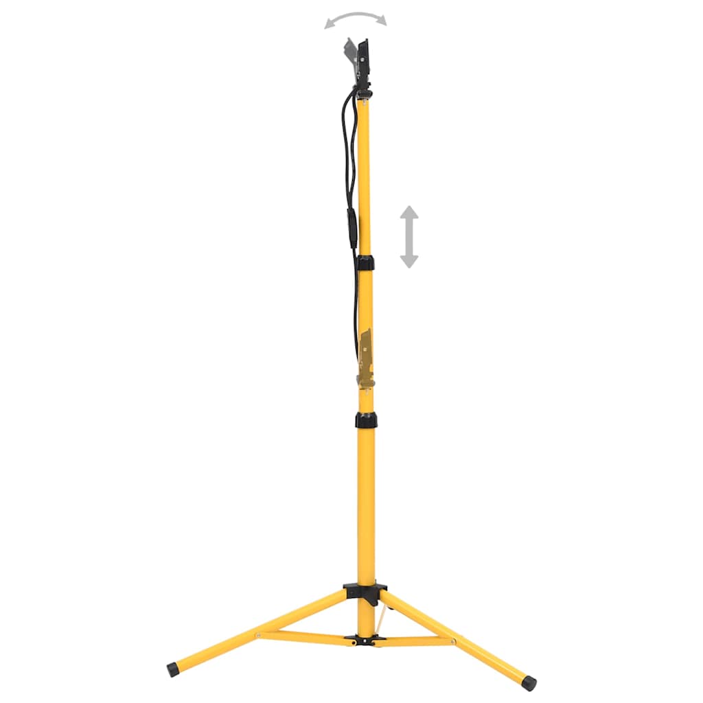 vidaXL Προβολέας LED με Τρίποδο Θερμό Λευκό 2 x 10 W