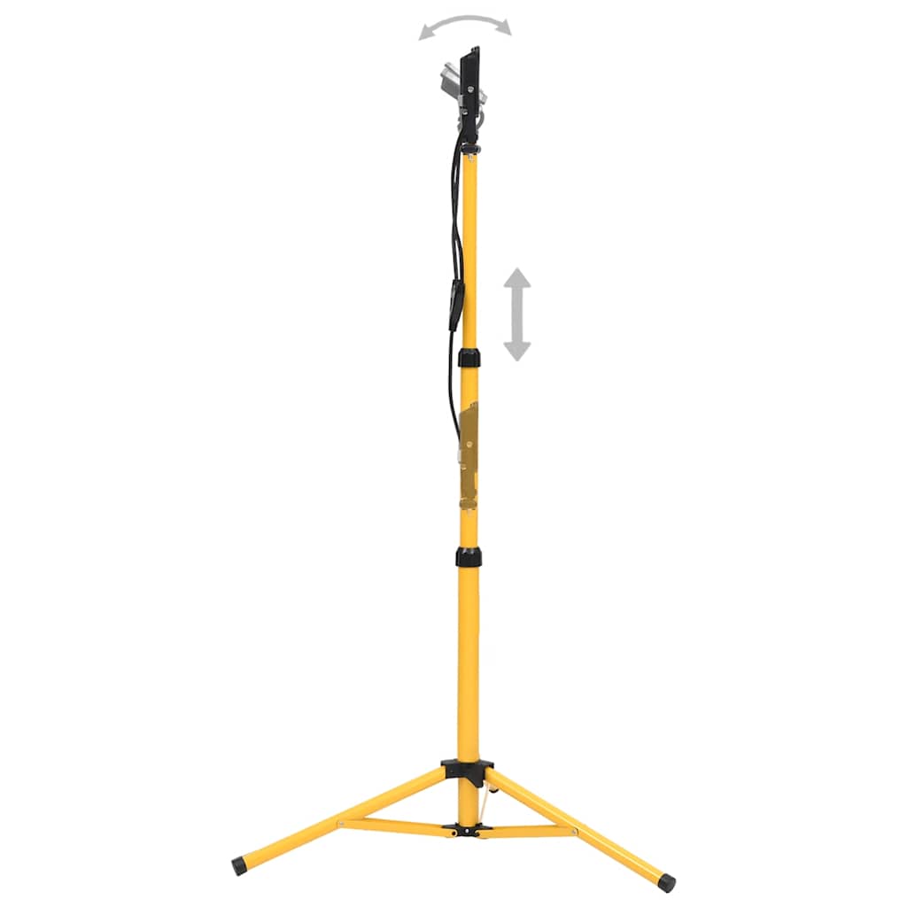 vidaXL Προβολέας LED με Τρίποδο Θερμό Λευκό 2 x 20 W