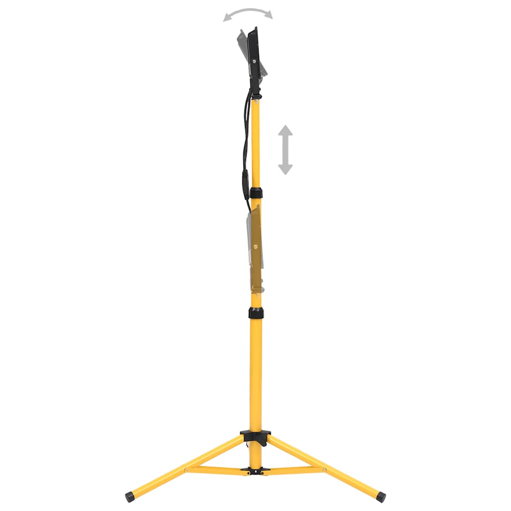 vidaXL Προβολέας LED με Τρίποδο Ψυχρό Λευκό 2 x 50 W