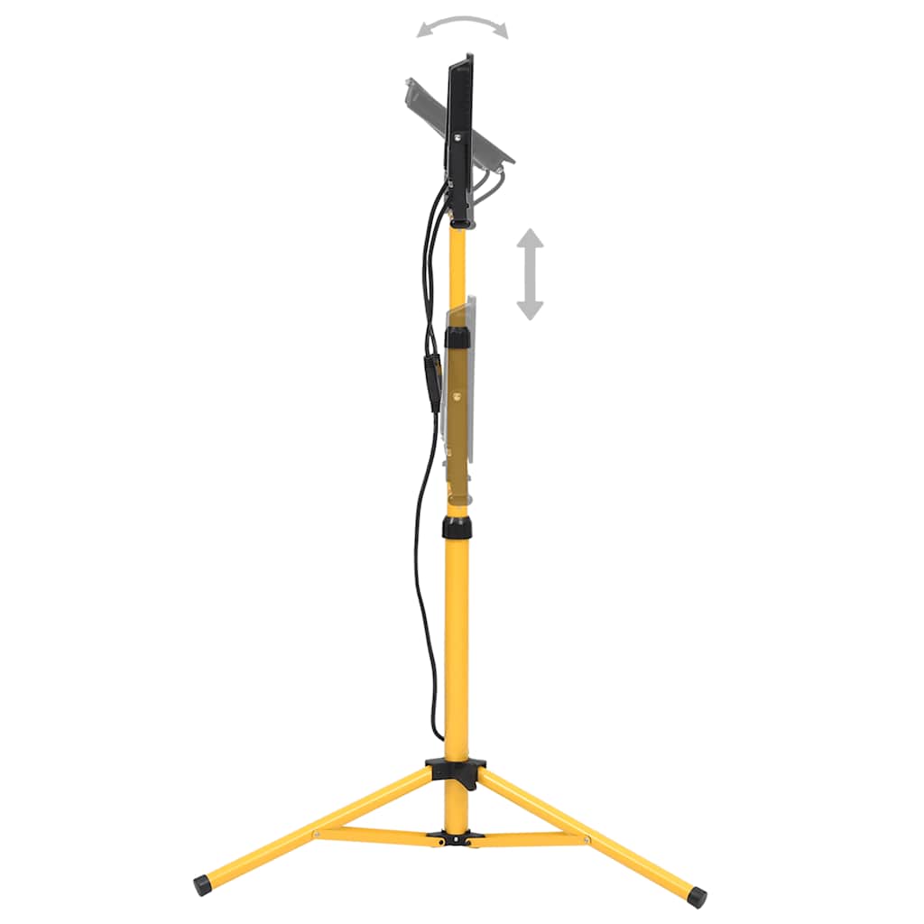 vidaXL Προβολέας LED με Τρίποδο Ψυχρό Λευκό 2 x 100 W