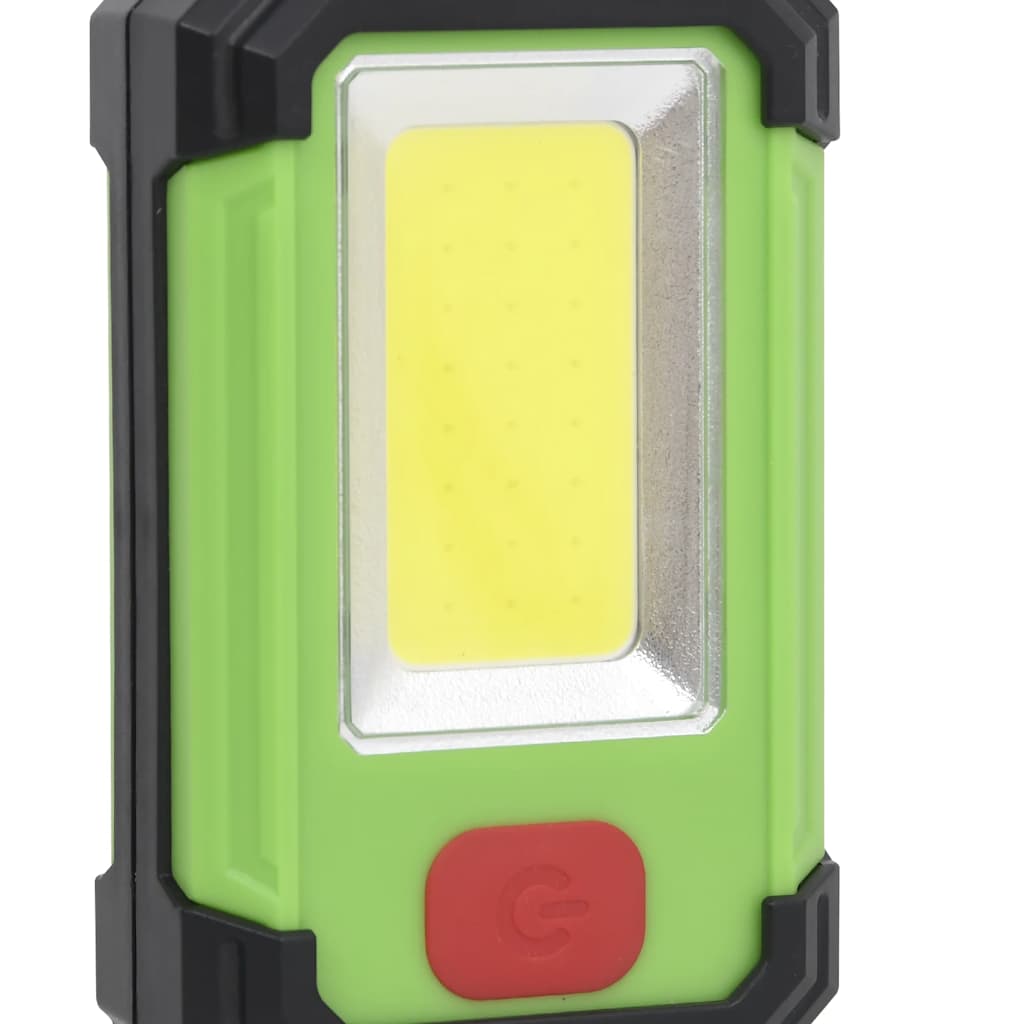 vidaXL Προβολέας LED Φορητός Ηλιακός 7 W Ψυχρό Λευκό