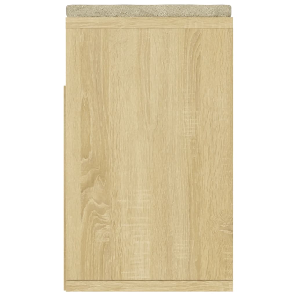 vidaXL Παπουτσοθήκη Sonoma Δρυς 104x30x49εκ Επεξεργασμένο Ξύλο