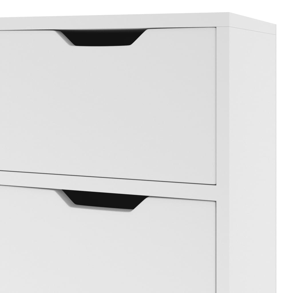 vidaXL Μπουφές Λευκός 90x30x72 εκ. από Επεξεργασμένο Ξύλο