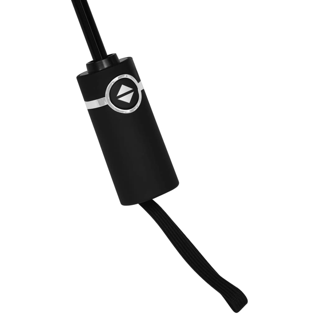 vidaXL Ομπρέλα Πτυσσόμενη Αυτόματη Μαύρη 104 εκ.