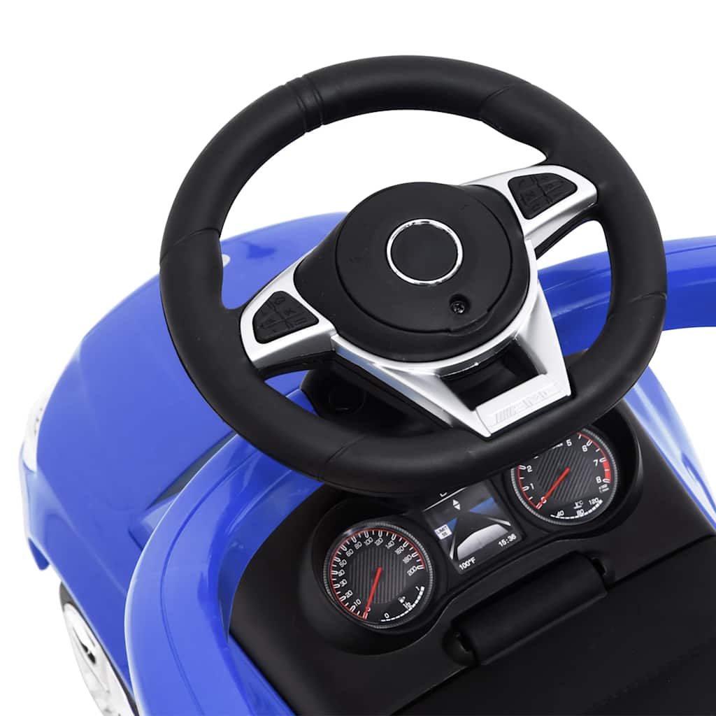 vidaXL Περπατούρα Αυτοκίνητο με Λαβή Mercedes-Benz C63 Μπλε