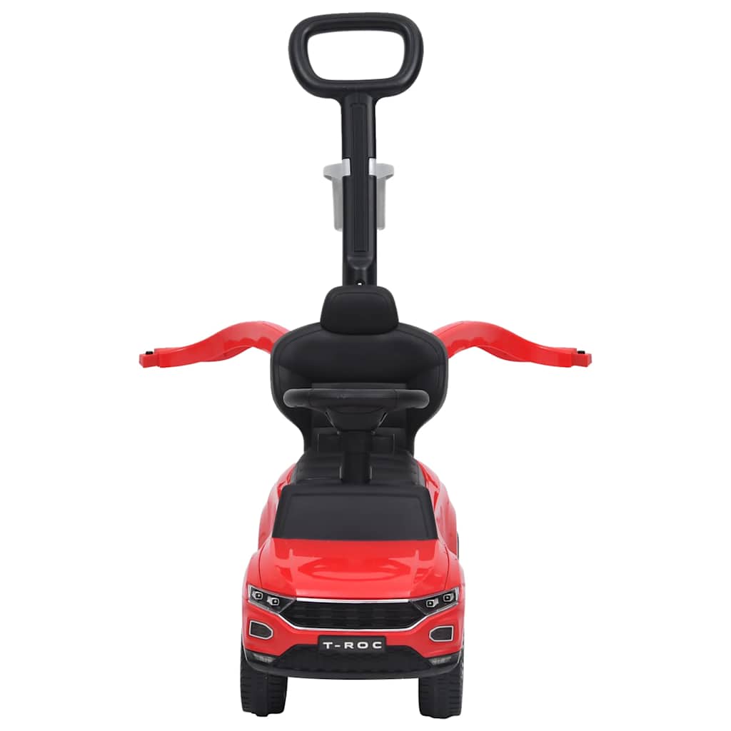 vidaXL Παιδικό Αυτοκίνητο Περπατούρα Volkswagen T-Roc Κόκκινο