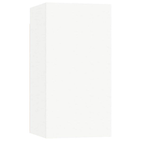 vidaXL Έπιπλο Τηλεόρασης Λευκό 30,5 x 30 x 60 εκ. από Επεξ. Ξύλο