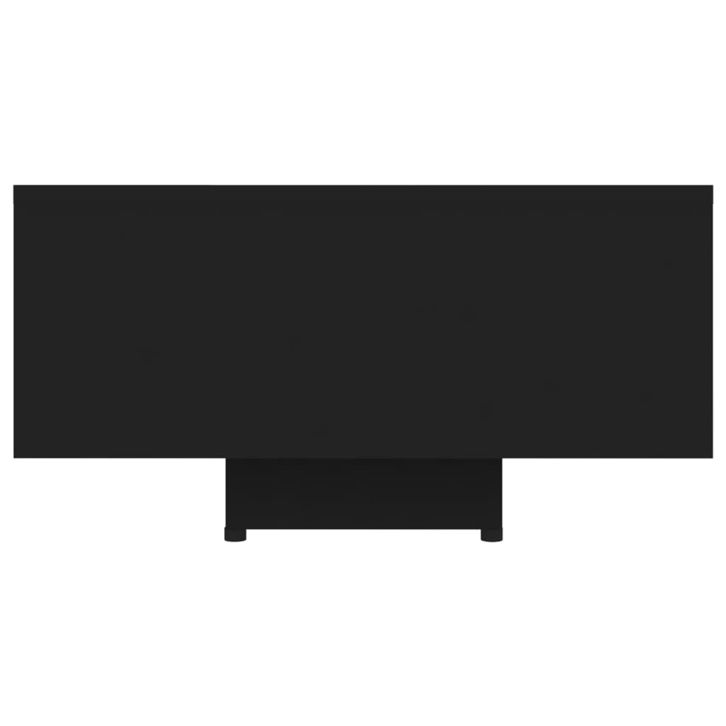 vidaXL Τραπεζάκι Σαλονιού Μαύρο 85 x 55 x 31 εκ. από Επεξ. Ξύλο