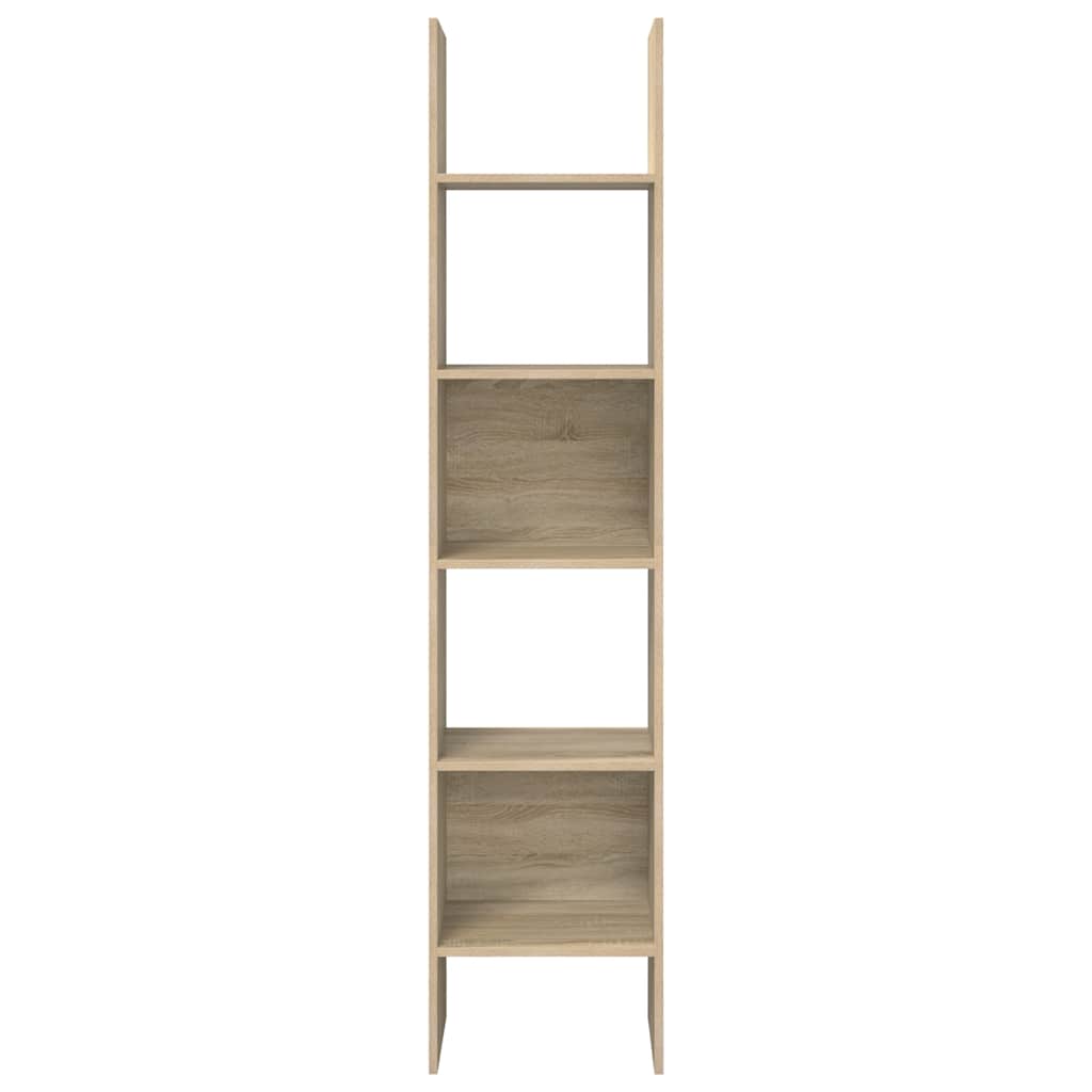vidaXL Βιβλιοθήκη Χρώμα Sonoma Δρυς 40 x 35 x 180 εκ. από Επεξ. Ξύλο