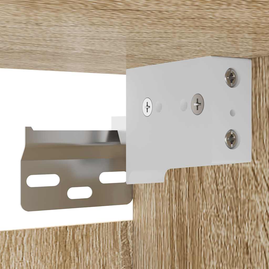 vidaXL Έπιπλα Τηλεόρασης Κρεμαστά 4 τεμ. Sonoma Δρυς 30,5x30x30 εκ.