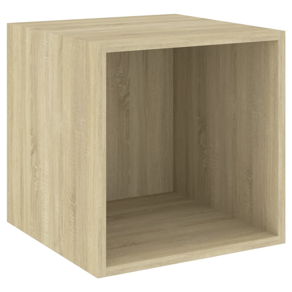 vidaXL Ντουλάπι Τοίχου Sonoma Δρυς 37 x 37 x 37 εκ. από Επεξ. Ξύλο