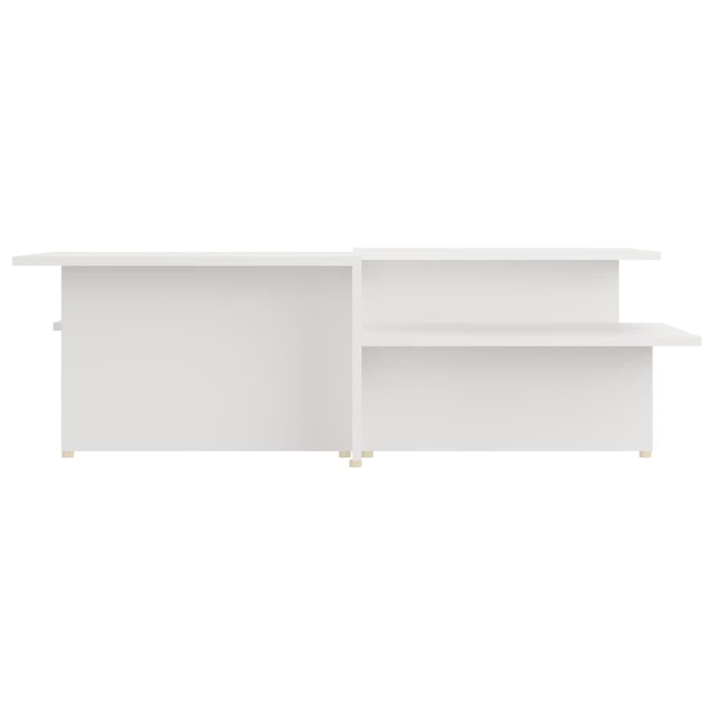 vidaXL Τραπεζάκια Σαλονιού 2 τεμ. Λευκά 111,5x50x33 εκ. Επεξεργ. Ξύλο