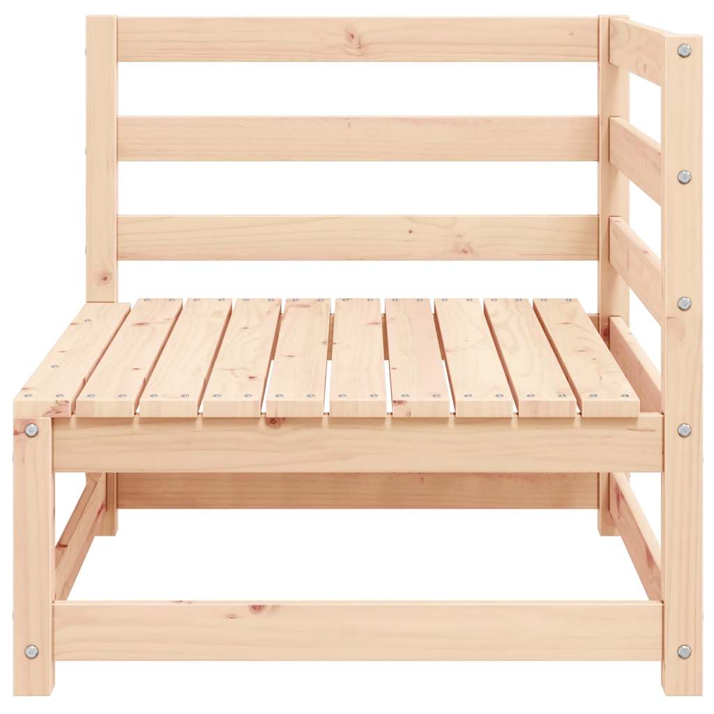 vidaXL Καναπέδες Κήπου Γωνιακοί 2 τεμ. από Μασίφ Ξύλο Πεύκου