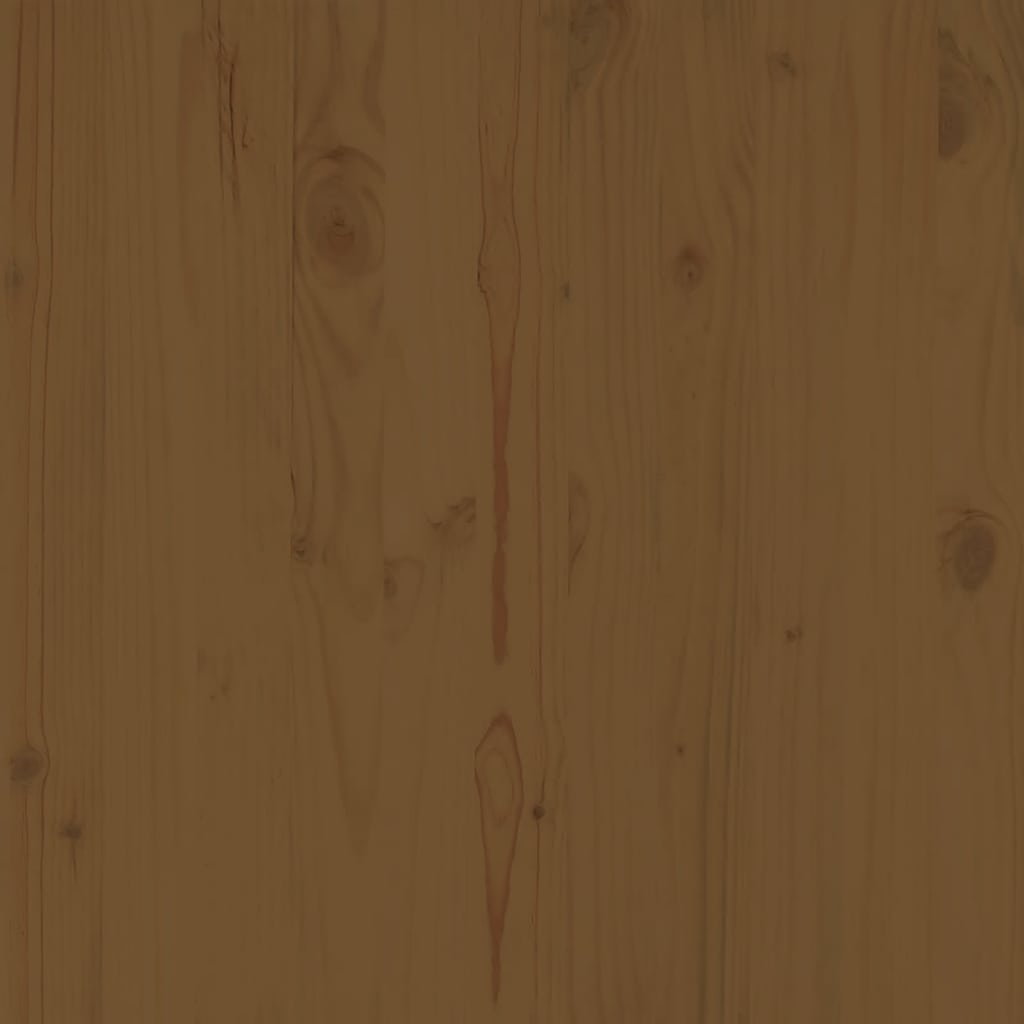 vidaXL Σαλόνι Κήπου Σετ 3 Τεμαχίων Καφέ Μελί από Μασίφ Ξύλο Πεύκου