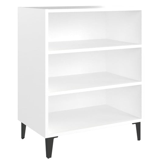 vidaXL Ραφιέρα Λευκή 57 x 35 x 70 εκ. από Μοριοσανίδα